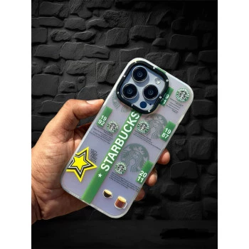 Holographic cover for iPhone 14 Pro - Design 3
