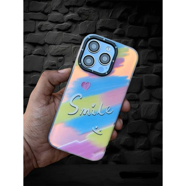 Holographic cover for iPhone 14 Pro - Design 7