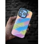 Holographic cover for iPhone 14 Pro - Design 7