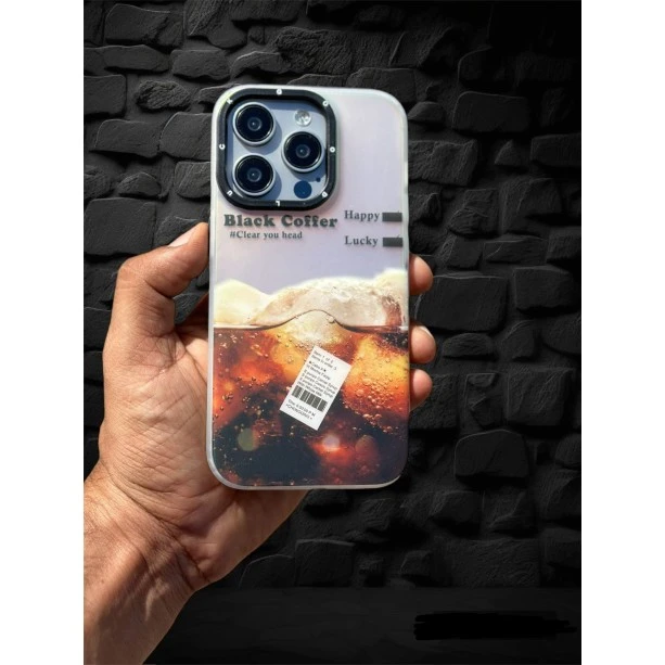 Holographic cover for iPhone 14 Pro - Design 8