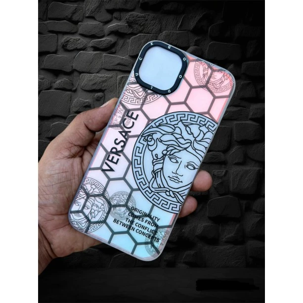 Holographic cover for iPhone 15 Plus - Design 4