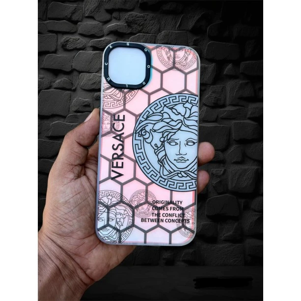 Holographic cover for iPhone 15 Plus - Design 4