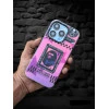 Holographic cover for iPhone 15 Pro - Design 3
