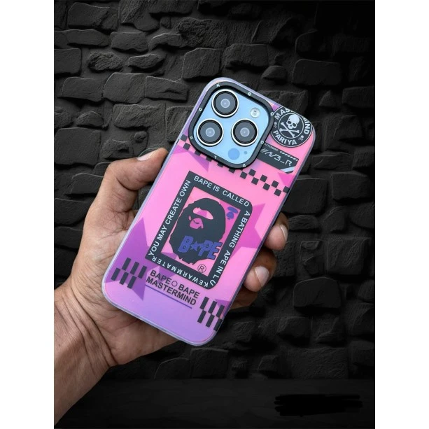 Holographic cover for iPhone 15 Pro - Design 3
