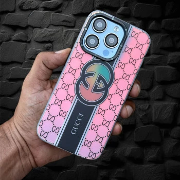 Holographic cover for iPhone 15 Pro - Design 4