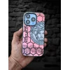 Holographic cover for iPhone 15 Pro - Design 10