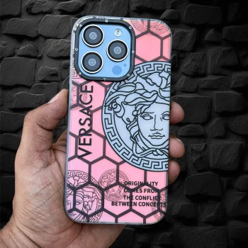 Holographic cover for iPhone 15 Pro - Design 10