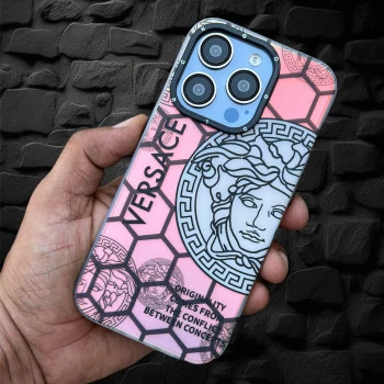 Holographic cover for iPhone 15 Pro - Design 10