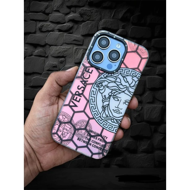 Holographic cover for iPhone 15 Pro - Design 10