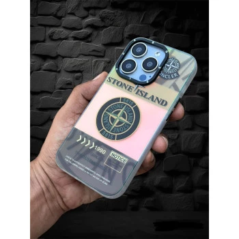 Holographic cover for iPhone 15 Pro - Design 12