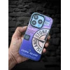 Holographic cover for iPhone 15 Pro - Design 9