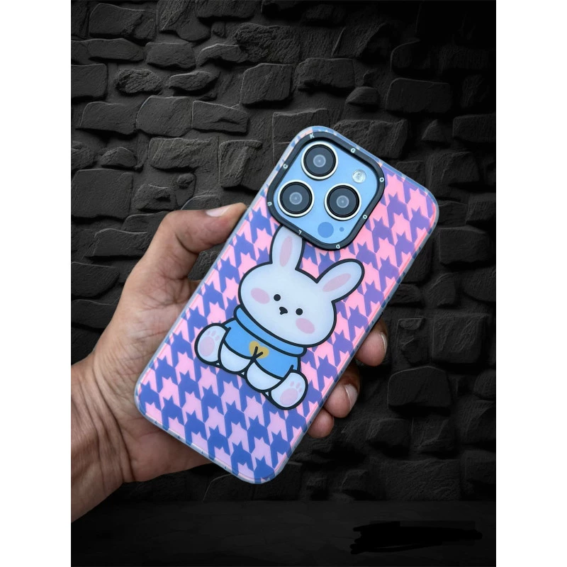 Holographic cover for iPhone 15 Pro - Design 6