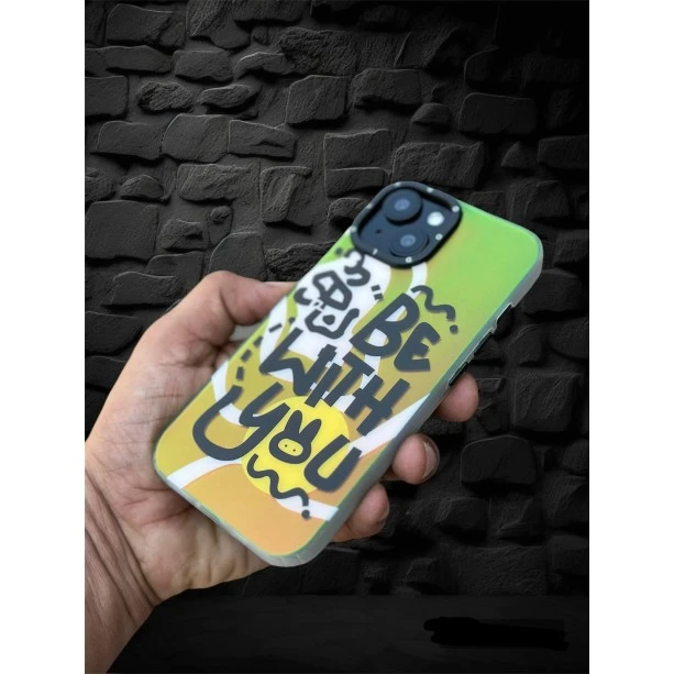 Holographic cover for iPhone 15 - Design 2