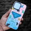 Holographic cover for iPhone 15 Pro Max - Design 7