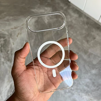 Anti Yellow Clear Case For iPhone 17 Air - MagSafe , Scratch Resistant