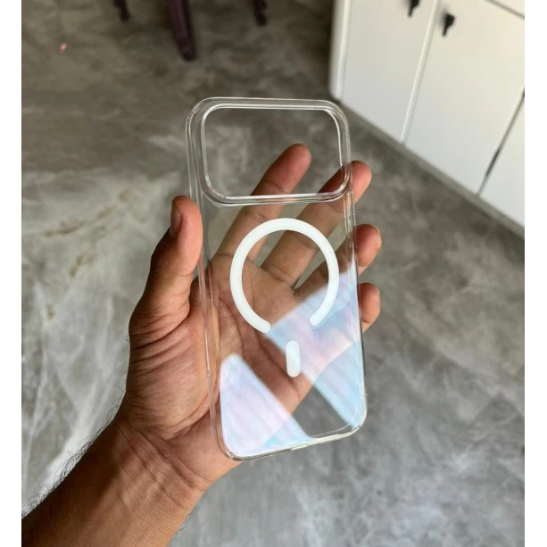 Anti Yellow Clear Case For iPhone 17 Pro Max- MagSafe , Scratch Resistant