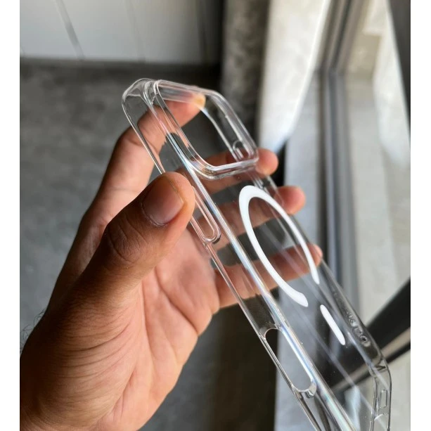 Anti Yellow Clear Case For iPhone 17 Pro Max- MagSafe , Scratch Resistant