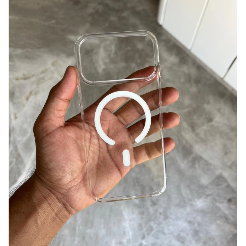Anti Yellow Clear Case For iPhone 17 Pro Max- MagSafe , Scratch Resistant