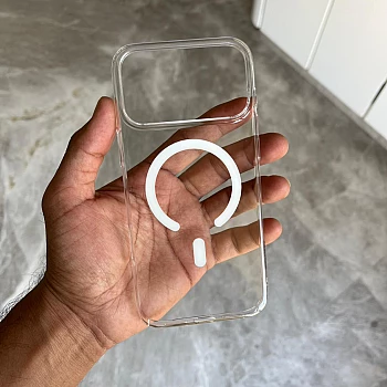 Anti Yellow Clear Case For iPhone 17 Pro - MagSafe , Scratch Resistant