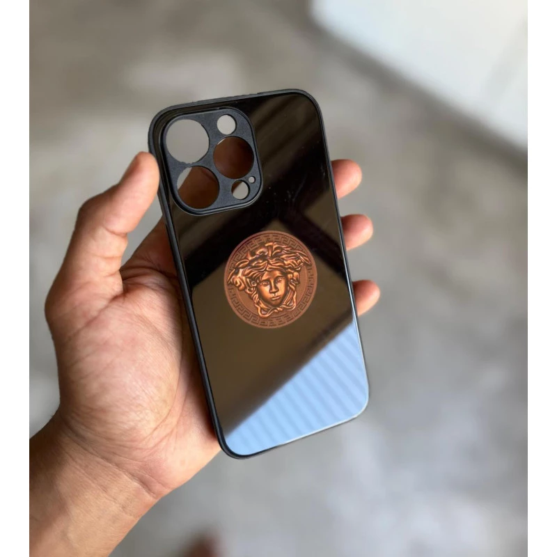 Buy Versace Glass Case for iPhone 14 Pro Max