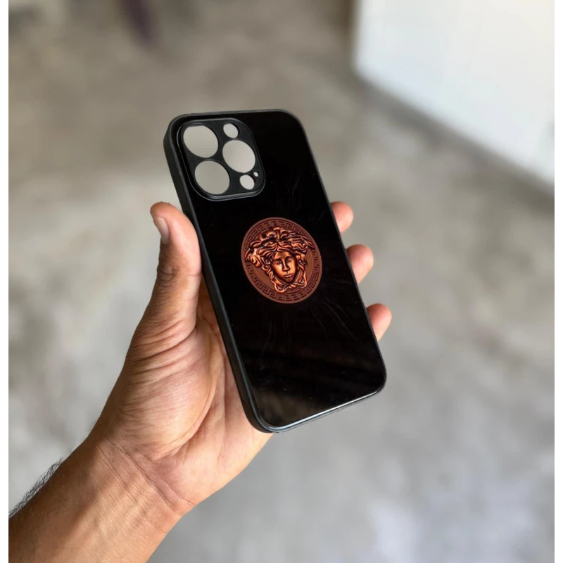 Versace Glass Case for iPhone 14 Pro
