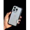 Wolmtt Bumper Shockproof Case For iPhone 13 Pro Max Black / Grey