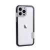 Wolmtt Bumper Shockproof Case For iPhone 13 Pro Max Black / Grey