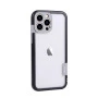 Wolmtt Bumper Shockproof Case For iPhone 13 Pro Max Black / Grey