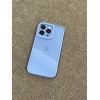 Camera Protection Shockproof Transparent Sierra Blue Bumper case For iPhone 13 pro 