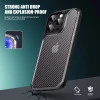 Carbon Fibre Texture Case for iPhone 16 Pro Black - Ultimate Protection in Stylish Black