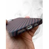 Carbon Fibre Texture Case For iPhone 13 - Red