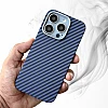Carbon Fibre Texture Case For iPhone 14 Pro Max - Purple