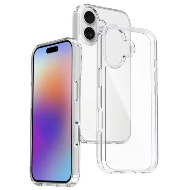 Clear Shockproof Case for iPhone 17 – Transparent Protective Cover