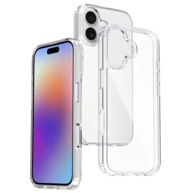 Clear Shockproof Case for iPhone 17 – Transparent Protective Cover