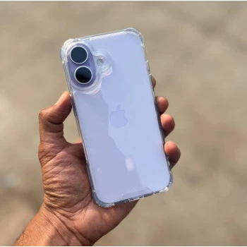 Clear Shockproof Case for iPhone 17 – Transparent Protective Cover