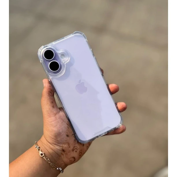 Clear Shockproof Case for iPhone 17 – Transparent Protective Cover