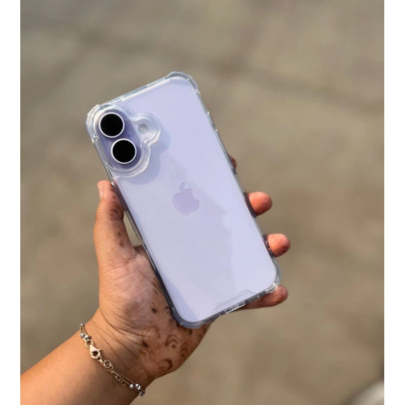 Clear Shockproof Case for iPhone 17 Pro Max – Transparent Protective Cover