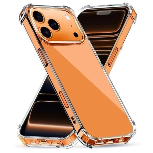 Clear Shockproof Case for iPhone 17 Pro Max – Transparent Protective Cover