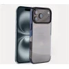 iPhone 17 Pro Cover – Transparent Blue | Slim, Shockproof & Anti-Yellowing