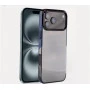 iPhone 17 Pro Cover – Transparent Blue | Slim, Shockproof & Anti-Yellowing