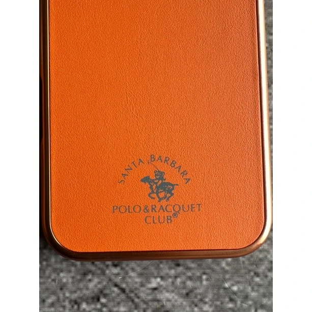 Premium Metallic Finish PC & PU Leather Case for iPhone 17 Pro