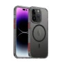 CKD Premium Transparent Shockproof MagSafe Case For iPhone 15 Plus Black