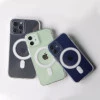 MagSafe Transparent Shockproof Case For iPhone 15 Plus