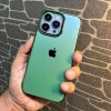 Luxury Chrome Case for iPhone 14 Pro Alpine Green