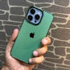 Luxury Chrome Case for iPhone 14 Pro Max Alpine Green