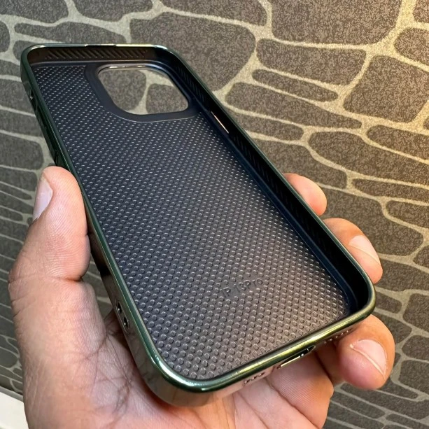 Luxury Chrome Case for iPhone 14 Pro Max Alpine Green