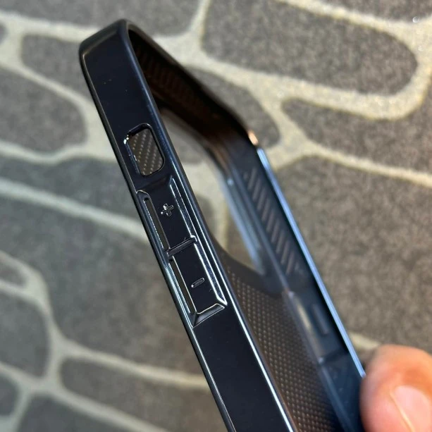 Luxury Chrome Case for iPhone 14 Pro Max Graphite