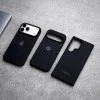 Rich Black Matte TPU Case for iPhone - Soft Protective Cover, Anti-Dust, Non-Sticky, Slim & Lightweight, Scratch Resistant