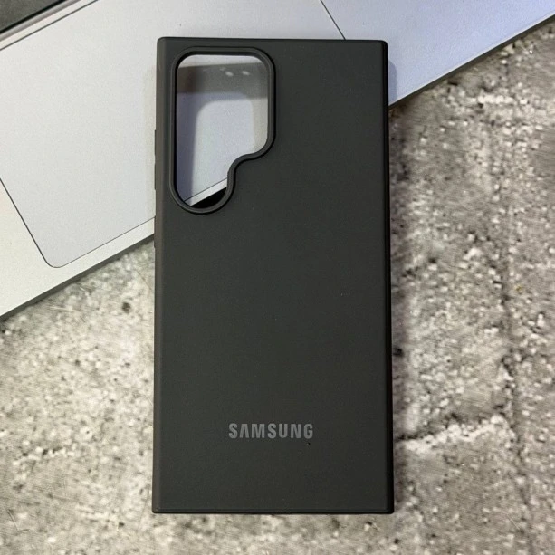 Rich Black Matte  TPU Case For Samsung - Soft Protective Cover, Anti-Dust, Non-Sticky, Slim & Lightweight, Scratch Resistant
