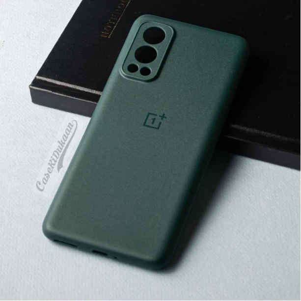 Ultra Thin Case For Oneplus Nord 2 Dark Green Color